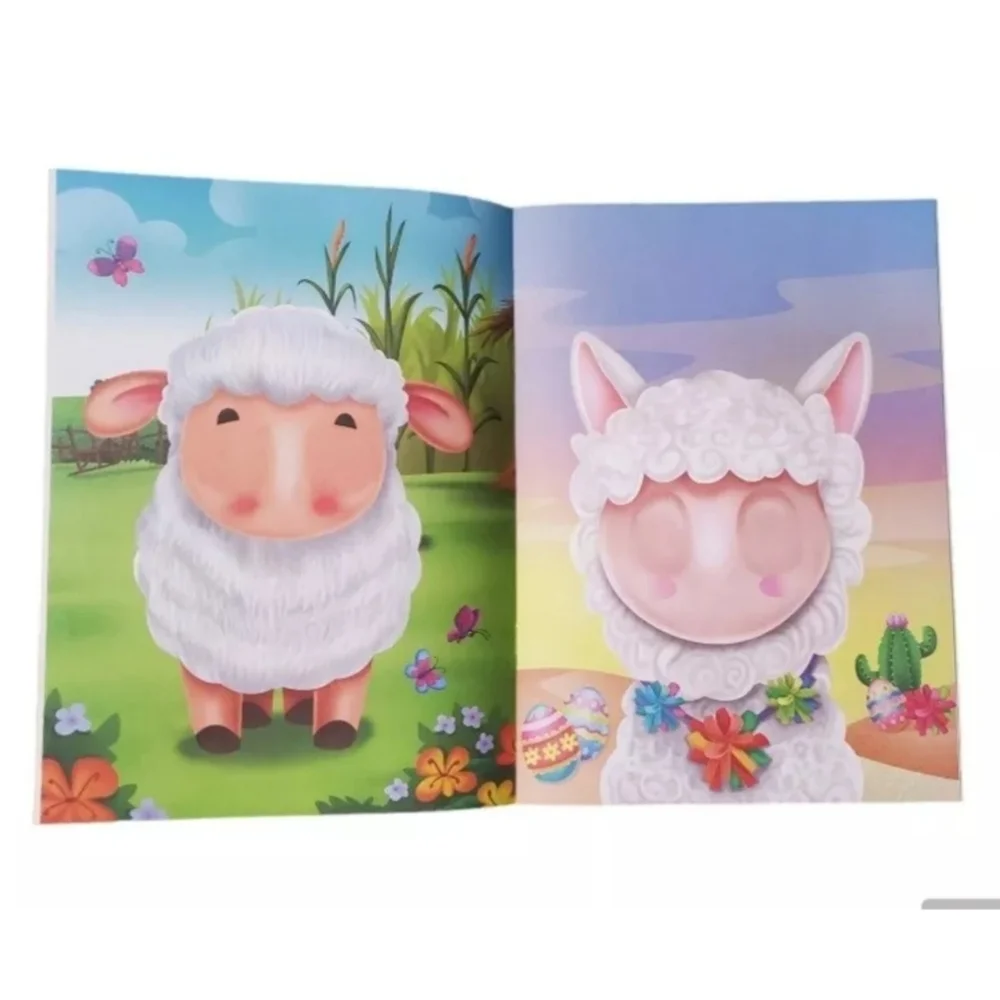 3 Preschool Easter Activity Books 375+ Stickers Create Kids Farm Animals learn